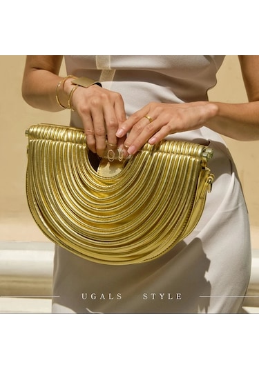 Willowhaven Beyaz Lüks Kadın El Çantası - Büyük Kapasiteli Pu Gece Çantası, Düğün, Davet, Günlük Kullanım Beyaz