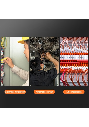 Neevoyu Hcs8 Vxc8 6-6 Karbon Çelik Terminol Pres Makasası 0.06-6mm², Elektrikçi İçin Dayanıklı Multifonksiyonlu Pres Aleti