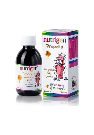 Nutrigen Propolis Vitamin Mineral Şurup 200 ML
