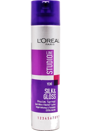 L'Oreal Paris Studio Line Silk Gloss Hacim Spreyi 250 ML