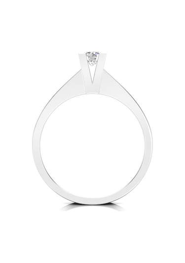 0,30 Karat D Renk Uluslararası Sertifikalı Pırlanta Tektaş Yüzük (464659574)