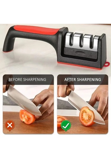 Liangmei 4-segment Mutfak Bıçağı Bileyici Ev Çok Fonksiyonlu El