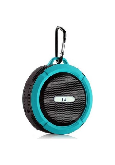 Novahub Bluetooth Hoparlör, Su Geçirmez, Tf Ve Duvar Montajı, Kullanışlı, Mavi