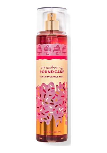 Bath & Body Works Strawberry Pound Cake Fine Fragrance Mist 236 Ml