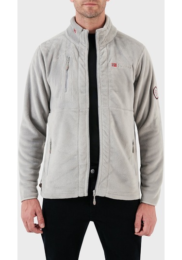 Norway Geographical Erkek Polar Upload Açık Gri Açık Gri