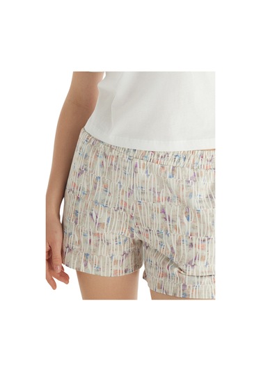 Blackspade Kadın Şort 60556 - Desenli Desenli