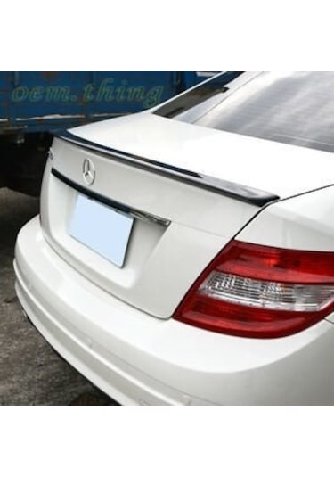 Autogp Mercedes W204 Bagaj Üstü Spoiler Pianoblack Boyalı C63 2007 / 2014 017 Mb06 0bl