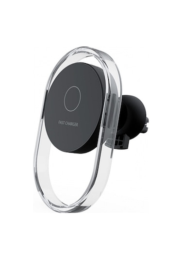 Ally 15W Klima Araç Havalandırma Bölmesi Manyetik Şeffaf Kablosuz