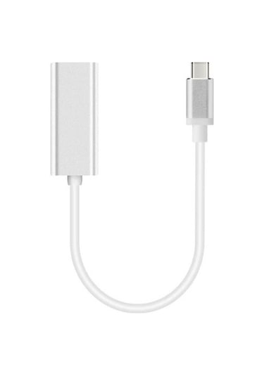 Type-C Gigabit Rj45 Ethernet Lan Bağlantı Çevirici Adaptörü