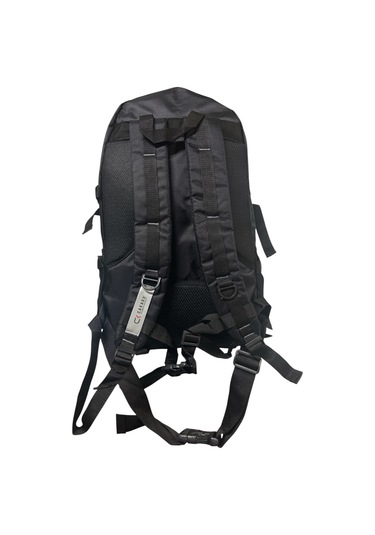 Su Geçirmez Ortopedik Çok Bölmeli Laptop Gezi Seyahat Kamp Dağcı Sırt Çantası Büyük 35cmx55cm Siyah