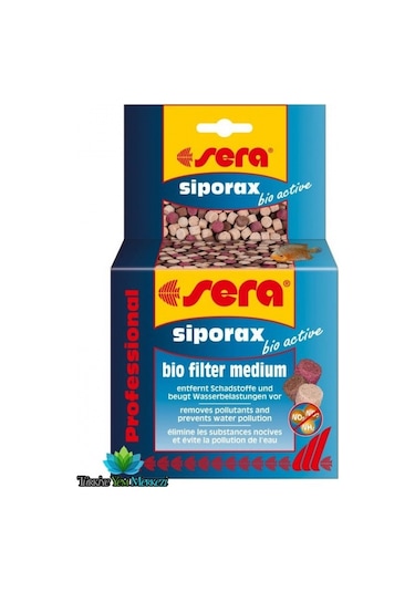 Sera Siporax Bio Active Prof 210 Gram Akvaryum Filtre Malzemesi