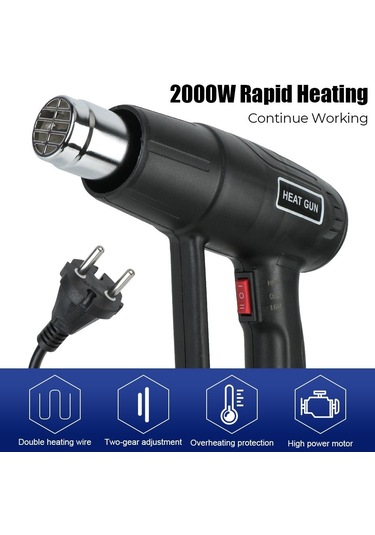 Jms 2000 W 50 Hz Elektrikli Sıcak Hava Tabancası