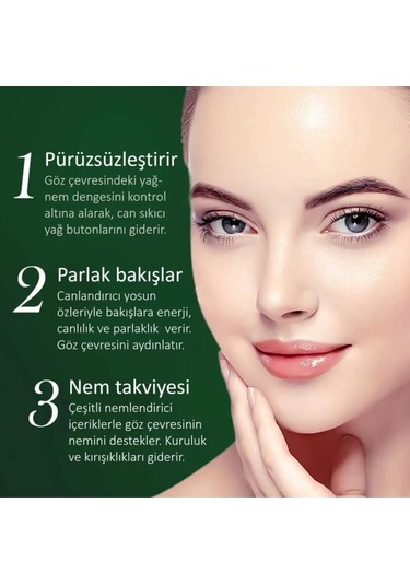 Jomtam Deniz Yosunlu Nemlendirici ve Rahatlatıcı Kolajen Göz Maskesi 80 G