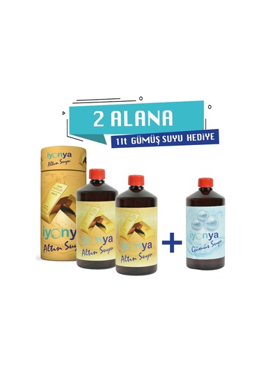 2lt Altın Suyu 1lt Gümüş Suyu Hediye