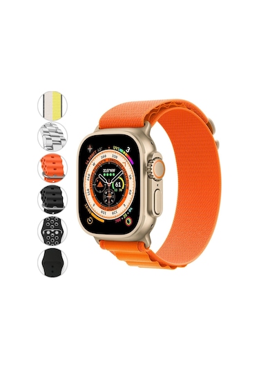 Fitsmart Amax Ultra Watch Akıllı   Saat + 7 Adet Kordon (İthalatçı Garantili)
