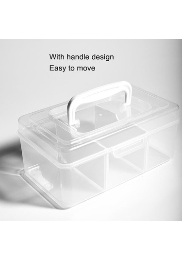 Tongxida Stil Taşınabilir Sones Saklama Plastik Kutusu, Küçük İlaç Ev Ayrı Dg Std Std