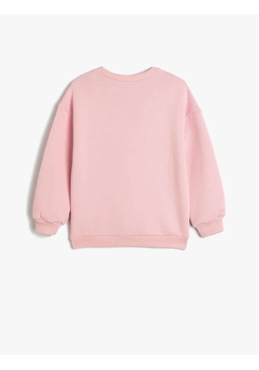 Koton Kız Çocuk Sweatshirt Pembe 5wkg10047ak 25ky59000212 Y5914 Pembe
