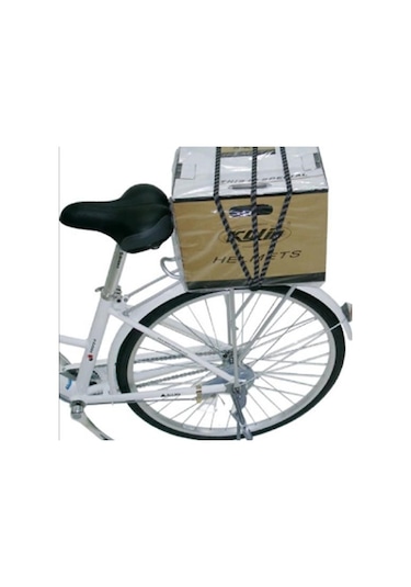 Sıladanal Bisiklet Araba Motosiklet Kancalı Bagaj Gergi Lastiği Sabitleme Siyah