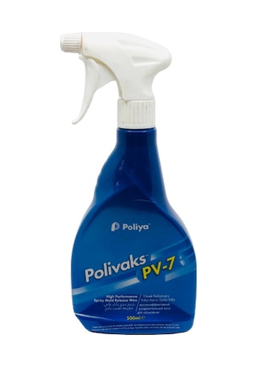 Poliya Polivaks Pv-7 Kalıp Ayırıcı Sprey Vaks 0.5 Lt