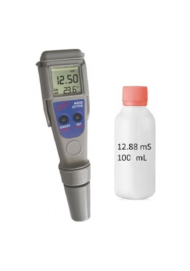 Adwa Ad32 Ec Metre Tds Iletkenlik Ölçer 12.88 Ms/CM Kalibrasyon