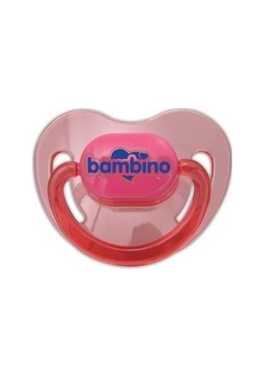 Bambino Silikon Damaklı Emzik No:3 Pembe 18+ Ay Pembe