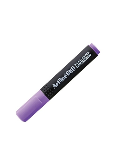 Artline Fosforlu Kalem 1,0mm Mor - 3 Adet Mor