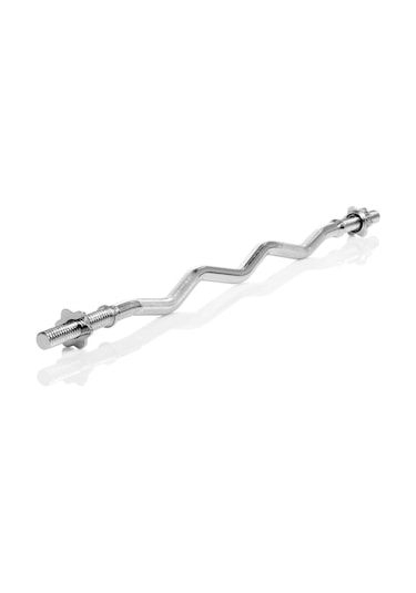 Delta 120 Cm Z İçi Dolu Krom Uzun Bar Ağırlık - Halter - Dambıl