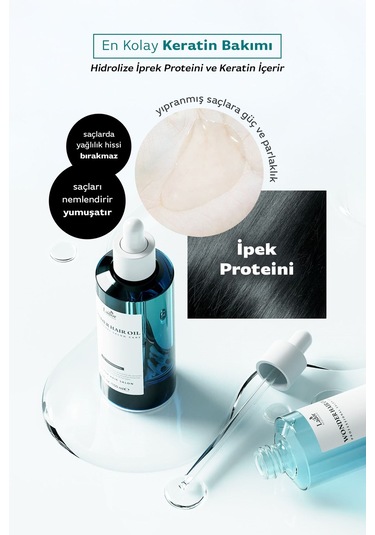 Lador Wonder Saç Yağı Hasarlı Saçlar Için Keratin Tedavisi 100 ml