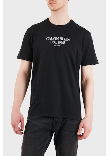 Calvin Klein Erkek T Shirt Lv14rf804g Ub1 Siyah