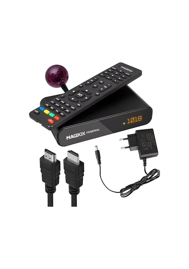 Magbox Federal Mini Hd + Scart Tkgsli Uydu Alıcısı