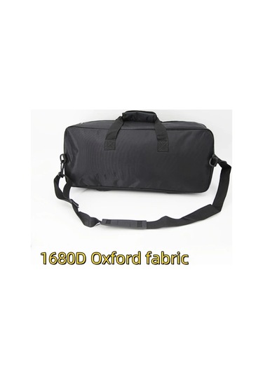 Gateesat Siyah Dayanıklı 1680d Oxford Çok Amaçlı Çanta, Ayarlanabilir Askı Ve Çift Fermuarlı