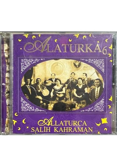 Müzik Cd'sidir Plak Değildir Cd Alaturca 6 Salih Kahraman Cd
