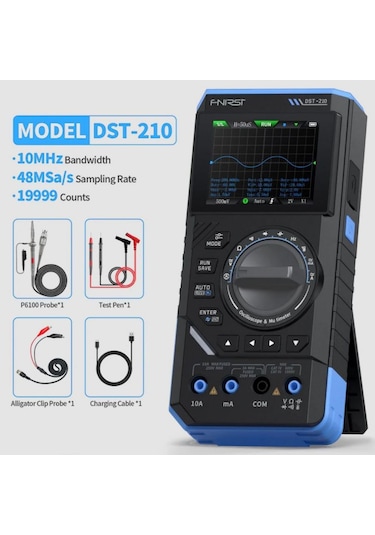 Fnirsi Dst-210 Multimetre + Osiloskop