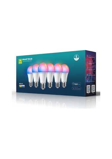 Cbtx Zj-bwbl1h-rgbww-6p 6pcs 10w Akıllı Ampuller Led Ampuller