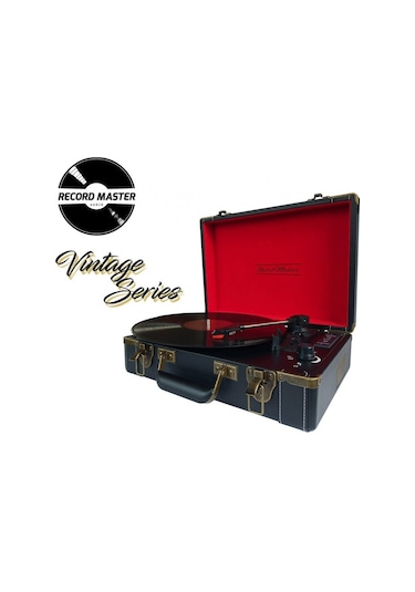 T317ub Retro Pikap Siyah Bluetooth Şarj Edilebilir