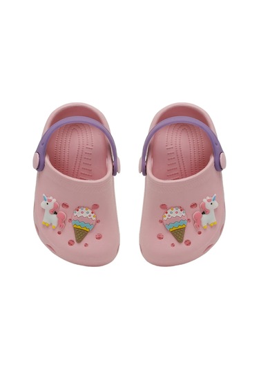 Polaris Nedi Deniz Havuz Plaj Kız Çocuk Sandalet Terlik 967800000298 07 Pembe Pembe
