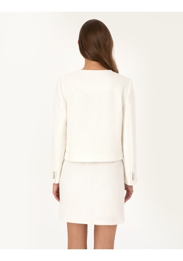 Pierre Cardin Kadın Ekru Ceket 50319417-vr019