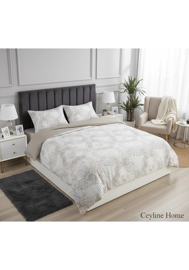 Fixbox Çift Kişilik Ranforce Nevresim Takımı Orbita Vizon Çok Renkli