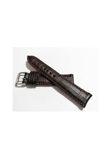 Fado&her Saate Uyumlu Hakiki Dana Derisi Saat Kordonu 20 Mm 128 Kahverengi Kahverengi