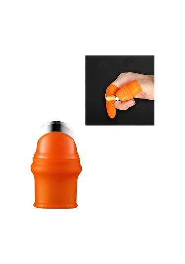 Rogfer Seçici Sebzeler Demir Tırnak Clippers Seçme Fasulye Kazanmak Başparmak Bıçak, Boyut:erkek Büyük Düz Bıçak