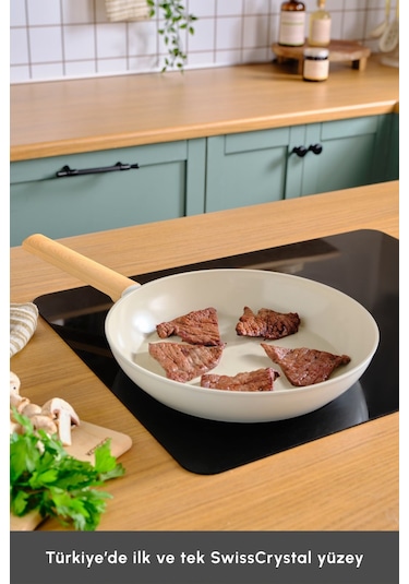 Karaca x Refika Swiss Crystal Almond Cream 30 Cm Tava Ind
