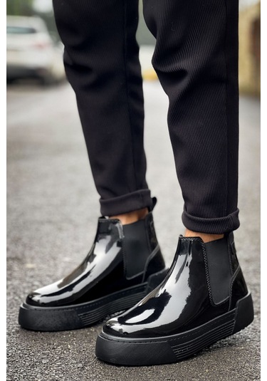 Ch069 - Rrt Harmany Erkek Bot Sıyah Çok Renkli