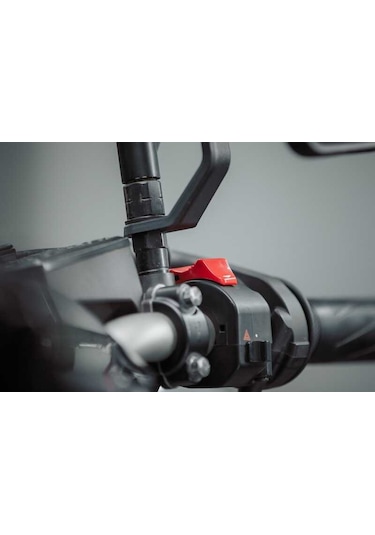 Quadlock Motosiklet Ayna Ayağı Bağlantısı Siyah