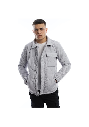 Polo State Erkek Regular Fit Mont Gri