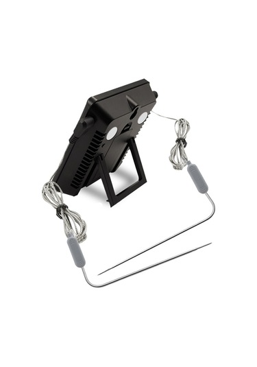 Sones Ch-212 Çift Prob Renkli Ekran Akıllı Alarm Izgara Mutfak Termometresi, Renk: Turuncu Arka Aydınlatma