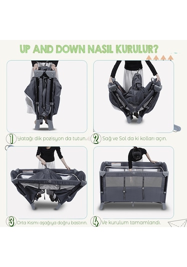 Baby Home 8 in 1 Yeni Doğan Full Takım Set 1010 Travel Sistem Bebek Arabası Ve Lorelli Anne Yanı Beşik Oyun Parkı Yatak Beşik