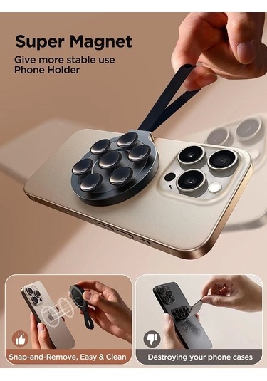 Joyroom Jr-zs393 Magsafe Uyumlu Vantuzlu Telefon Tutucu Çok Renkli