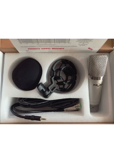 Fzone Bm-900 Stüdyo Kondanser Mikrofon Ful Set