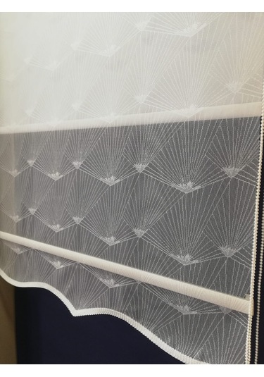 1.Kalite Tül&Stor Çift Mekanizmalı Perde Etekli