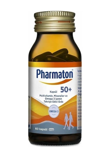 Pharmaton Vitality 50 Plus 60 Kapsül